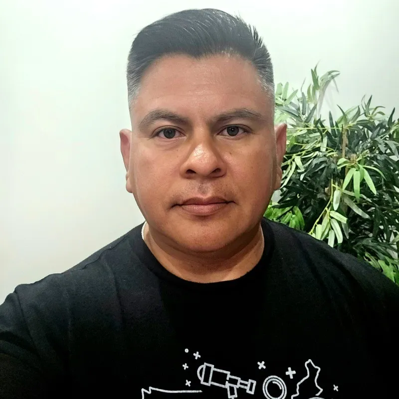 Portrait of Javier Jara at Schola
